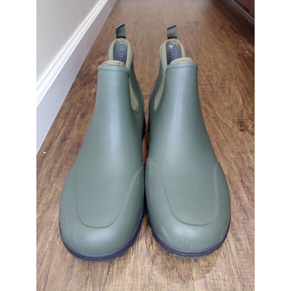Bogs Outdoor Boots Mens Slip On Waterproof  Olive Green Rain  Size 12 main image 5